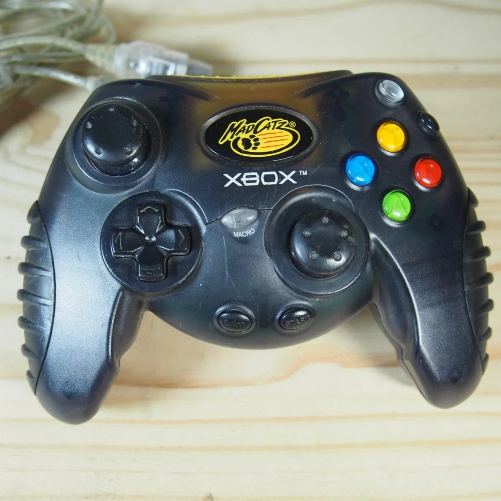 Madcatz Microcon Original Wired Xbox Controller & Breakaway Cable Model Tested‎